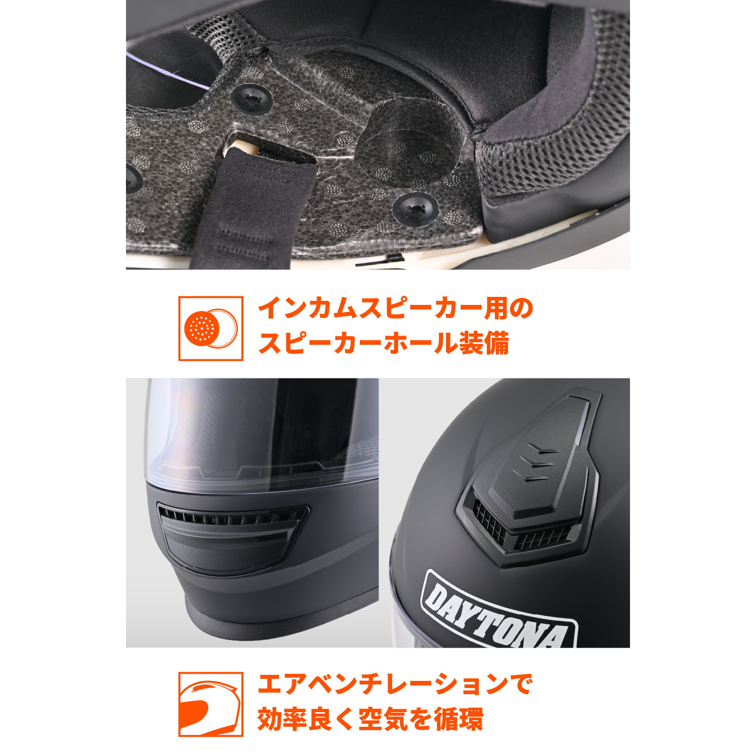 DN003NM フルフェイスヘルメット マットブラック XL - バイク