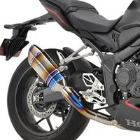 フルエキゾーストマフラー CROSS-SHORT ZERO BLACK ANO CB650R/CBR650R
