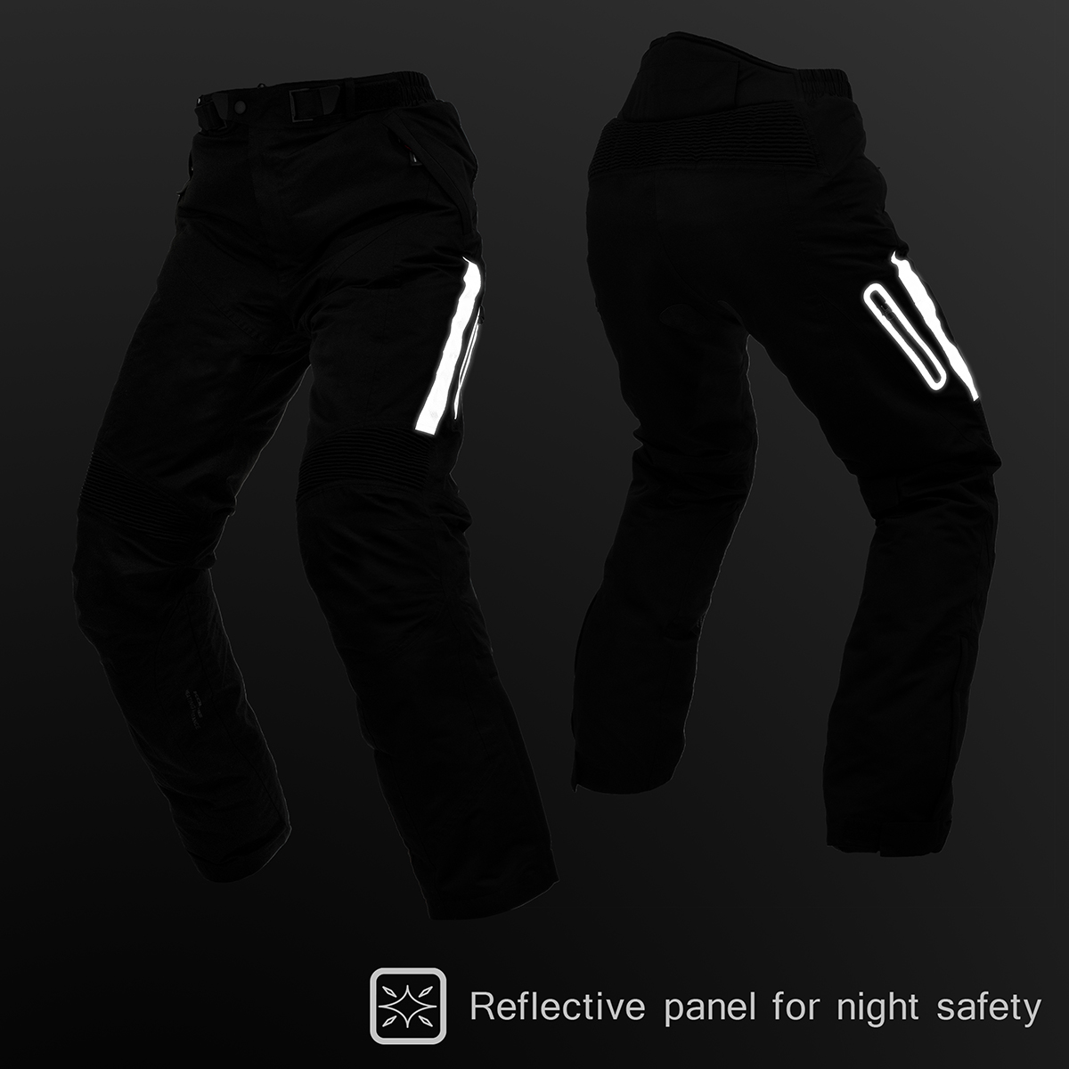 PK-9151 ライディングウインターパンツ MERCURY ネオブラック 5XLB