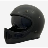 SM-001 PILOT フルフェイスヘルメット グロスグレイ L - バイク