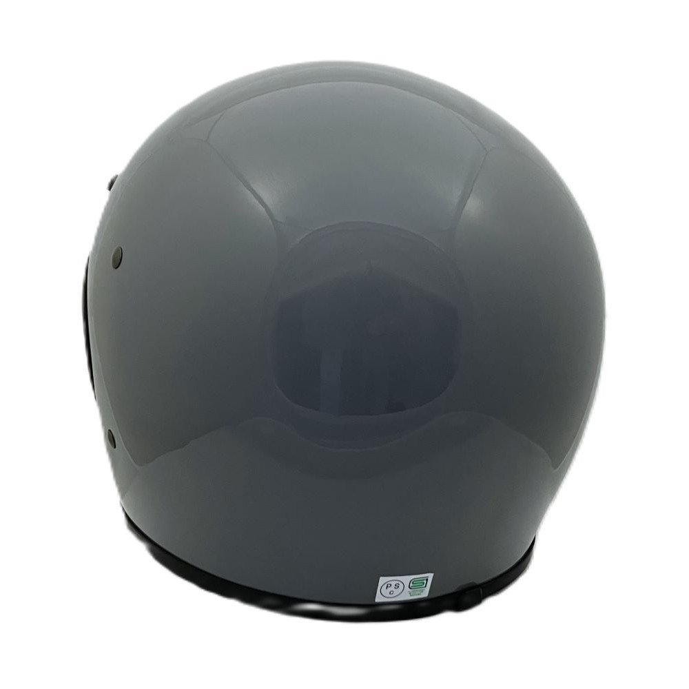 SUNUP パイロット フルフェイス SM-001 PILOT フルフェイスヘルメット グロスグレイ L - バイク