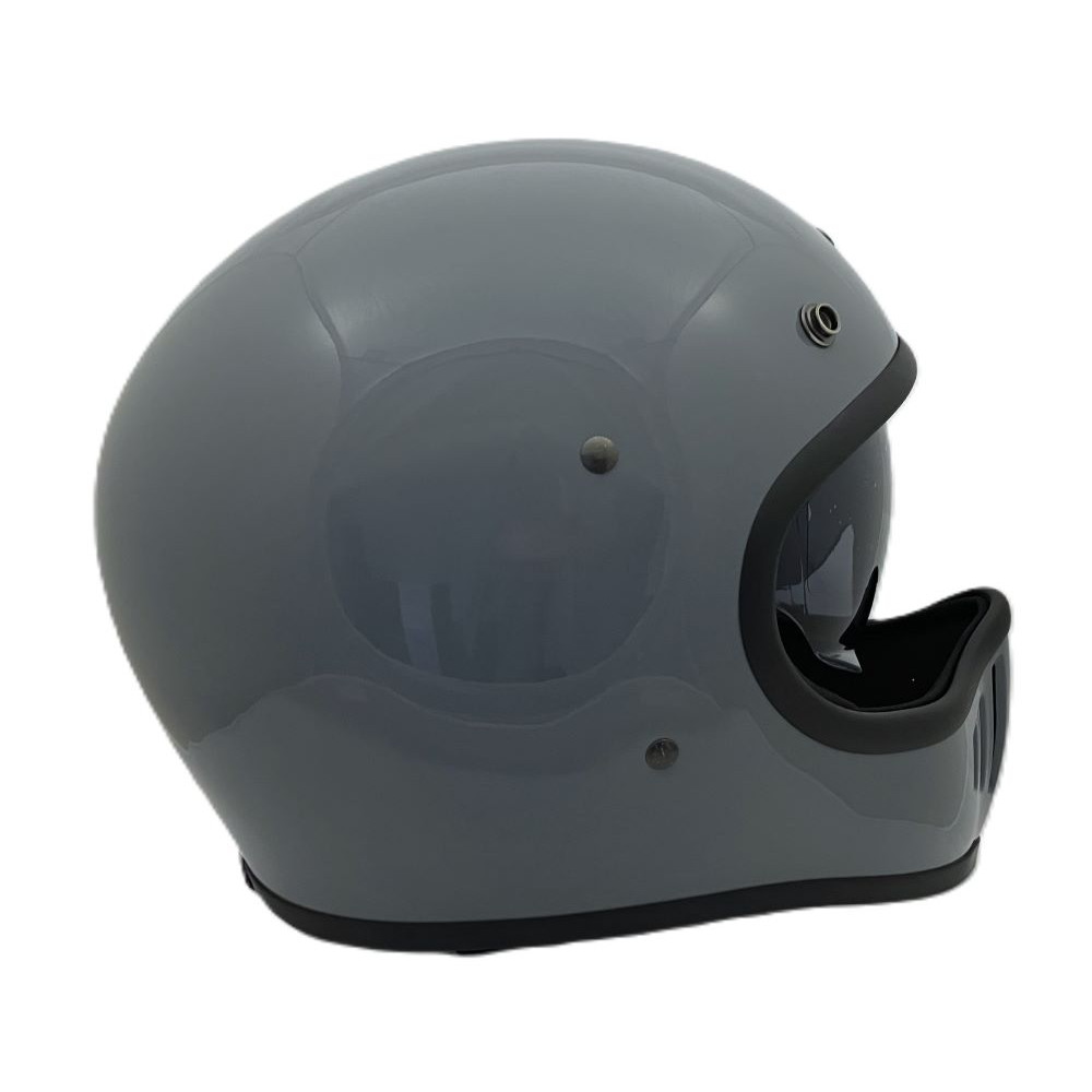 SM-001 PILOT フルフェイスヘルメット グロスグレイ L - バイク