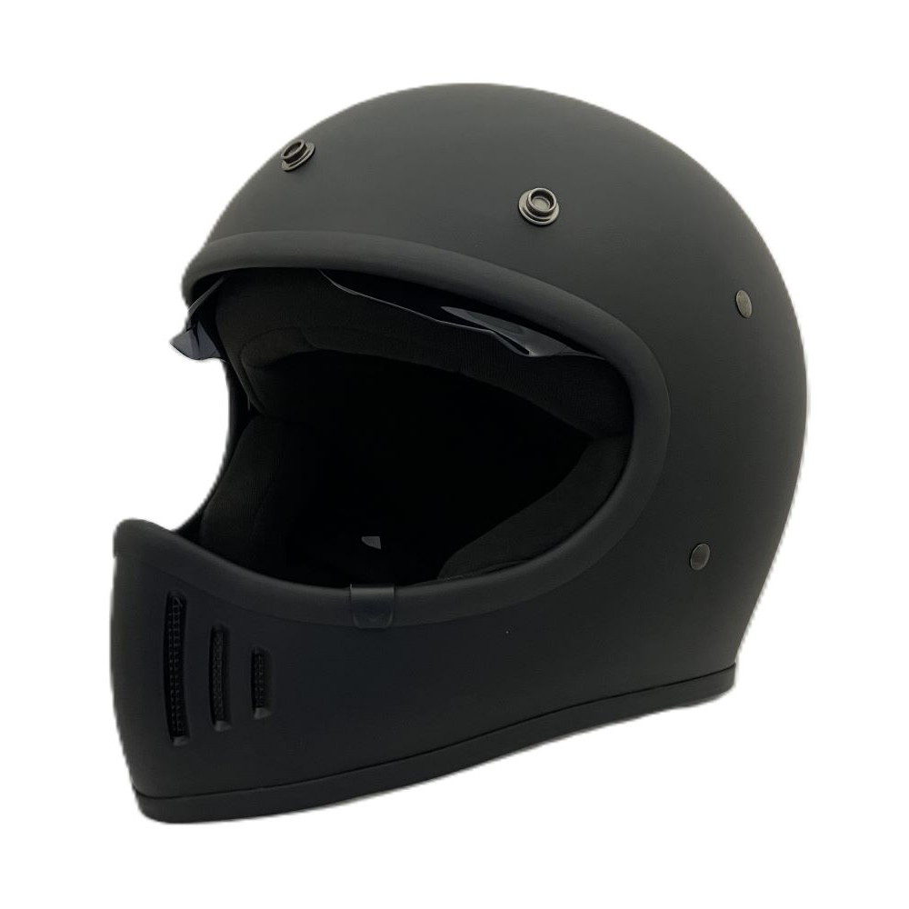 SM-001 PILOT フルフェイスヘルメット フラットブラック L - バイク
