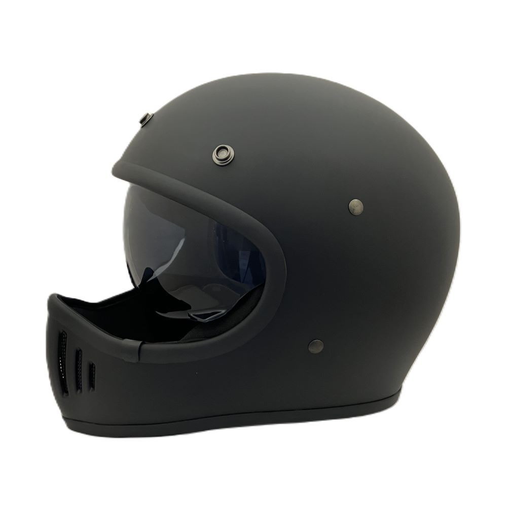 SM-001 PILOT フルフェイスヘルメット フラットブラック L - バイク