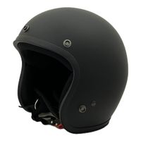 SY-001 JET-D ジェットヘルメット マットブラック L - バイク