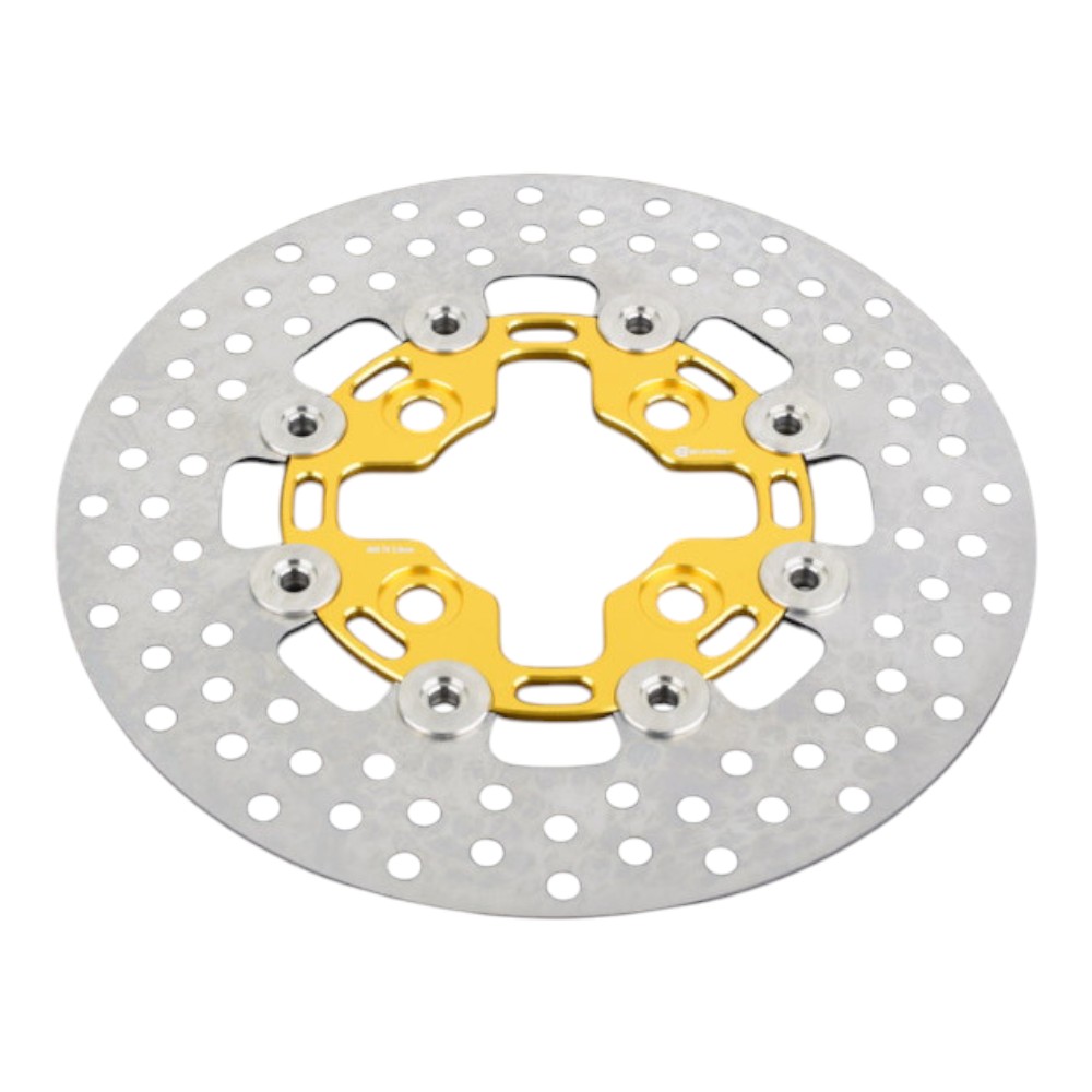 リアブレーキ220mm ディスク単品 ゴールド ハンターカブCT125 - バイク