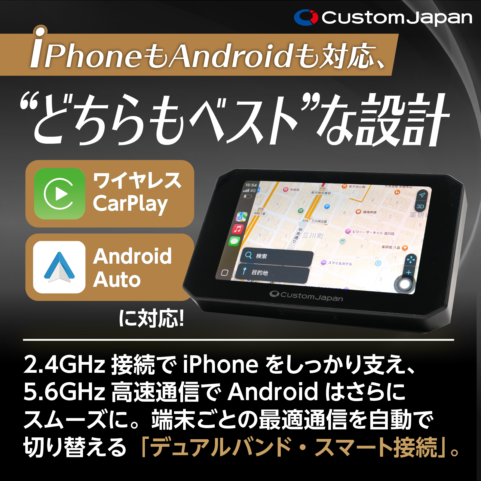 スマートライドダッシュボード SRD 5 Pro (5inch) - バイク