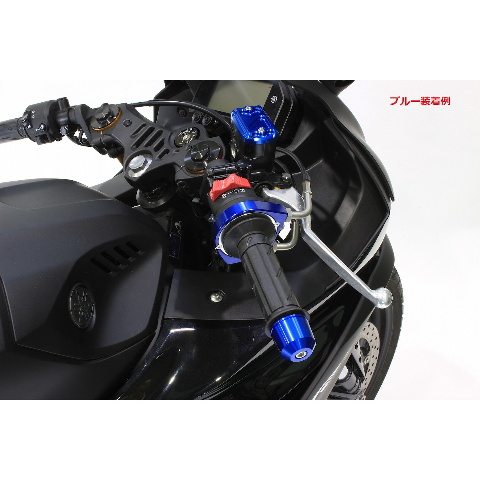 ミドルウェイトバーエンド ヤマハ純正ハンドル M6タイプ - バイク