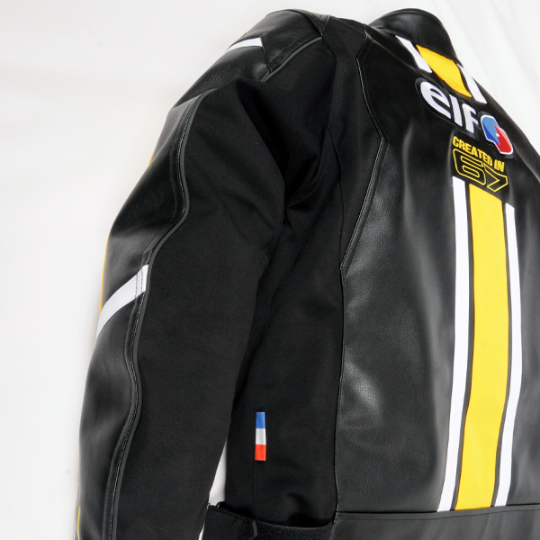 エヴォルツィオーネPUレザージャケット EJ-W120 レッド L - バイク