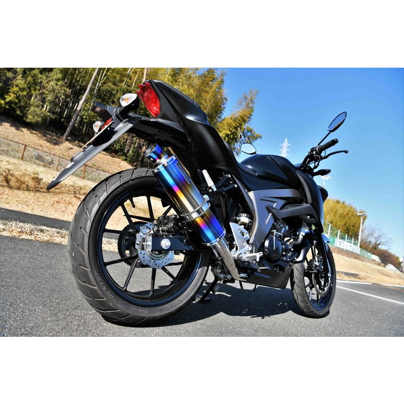 受注生産】R-EVO サイレンサー ヒートチタン GSX-R125/GSX-S125 - バイク