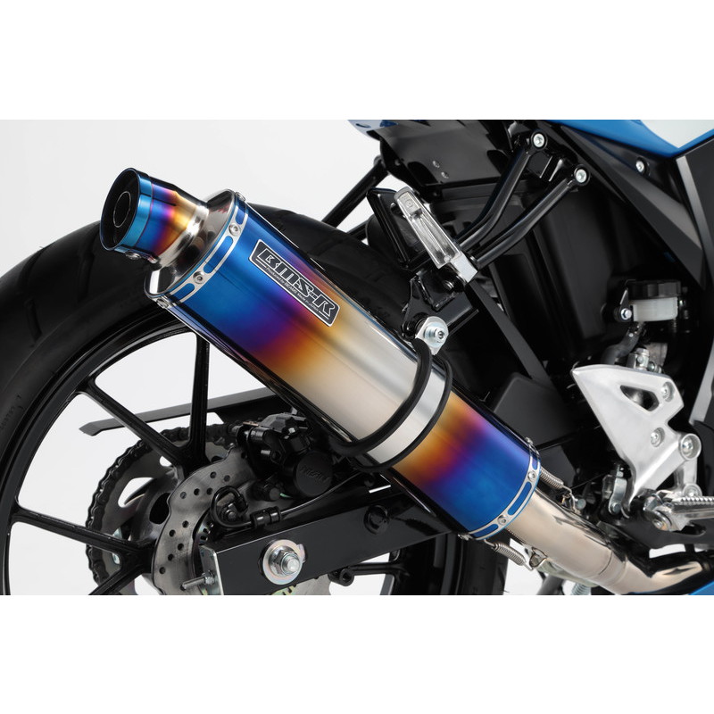 受注生産】R-EVO サイレンサー ヒートチタン GSX-R125/GSX-S125 - バイク