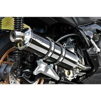 受注生産】R-EVO スリップオンマフラー ヒートチタン サイレンサー
