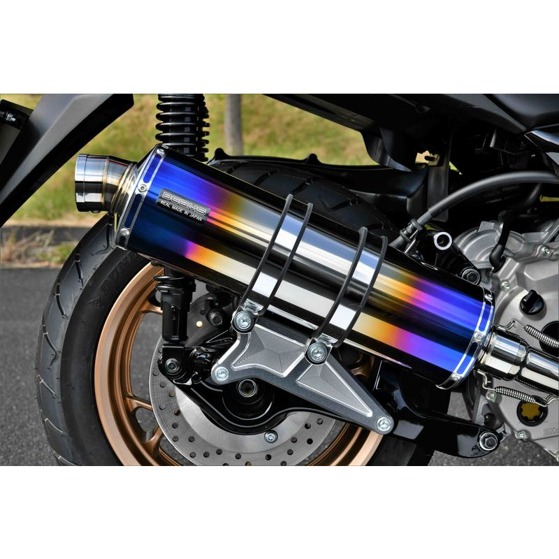 受注生産】R-EVO サイレンサー ヒートチタン X-MAX250 - バイク
