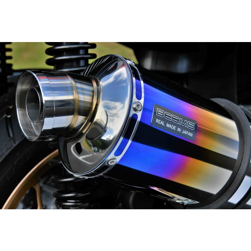 受注生産】R-EVO サイレンサー ヒートチタン X-MAX250 - バイク