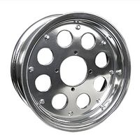 ca0587 10インチ アルミ製 合わせホイール 2.75J - バイク