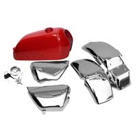 ca0251 エイプ用 外装5点セット メッキタンク - バイク ca0251 エイプ用 外装5点セット メッキタンク - バイク