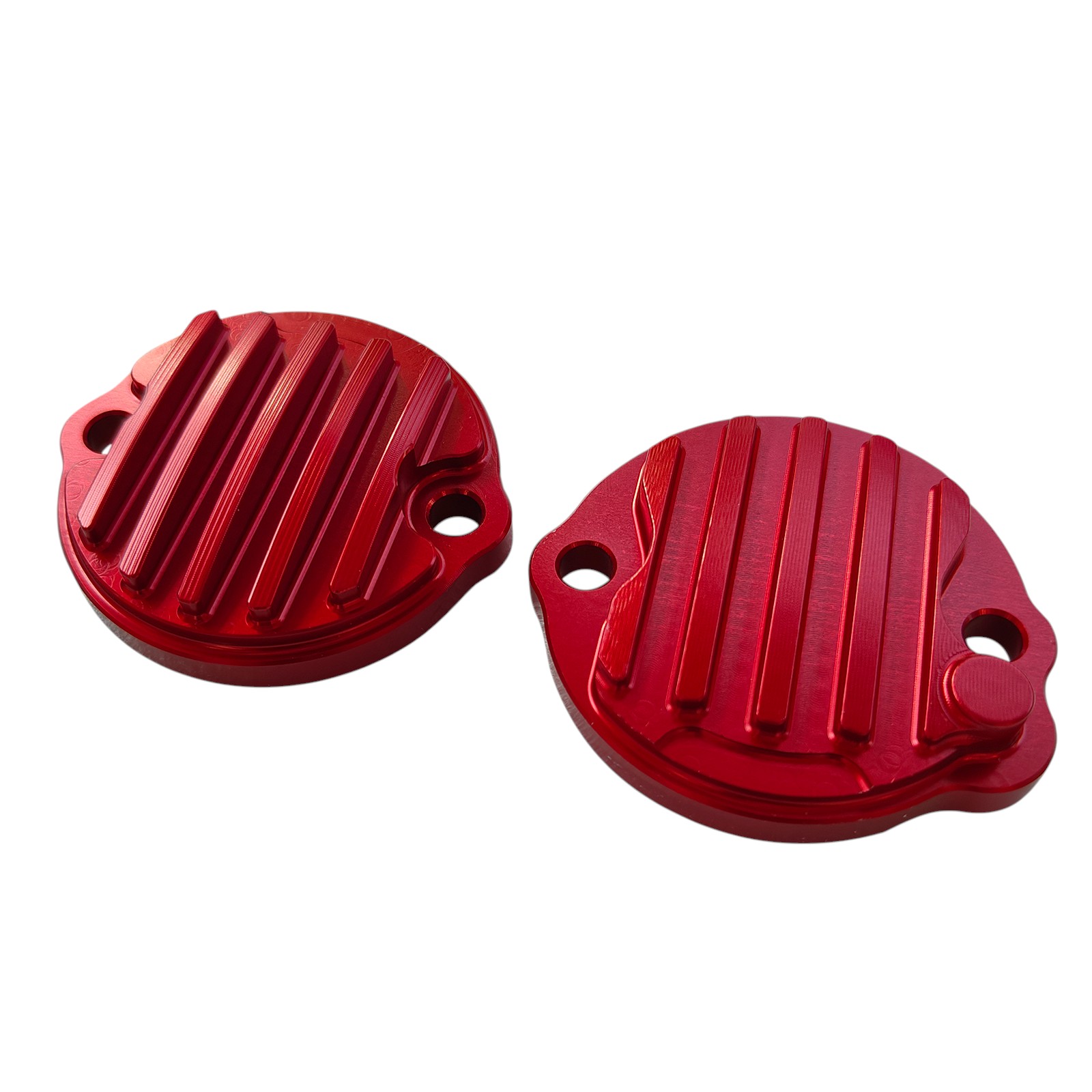 エンジンバルブカバー レッド - バイク