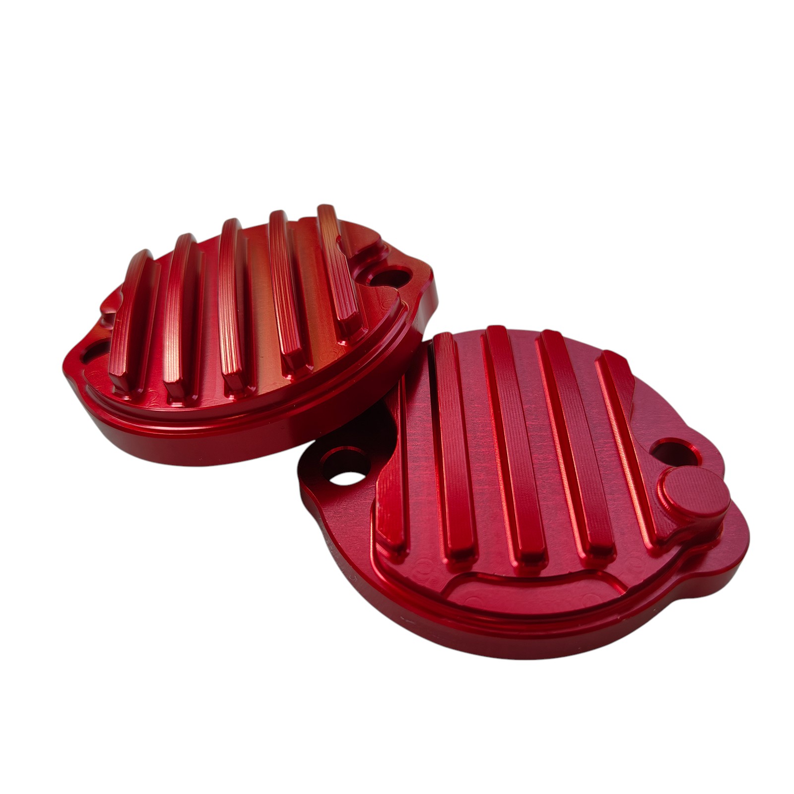 エンジンバルブカバー レッド - バイク