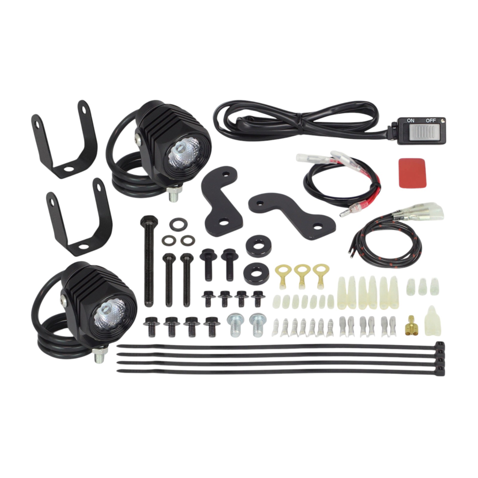 新品未開封！スーパーカブLEDフォグランプキット3.0(950)/2灯 LEDフォグランプキット3.0(950)/2灯 スーパーカブ50/110 - バイク