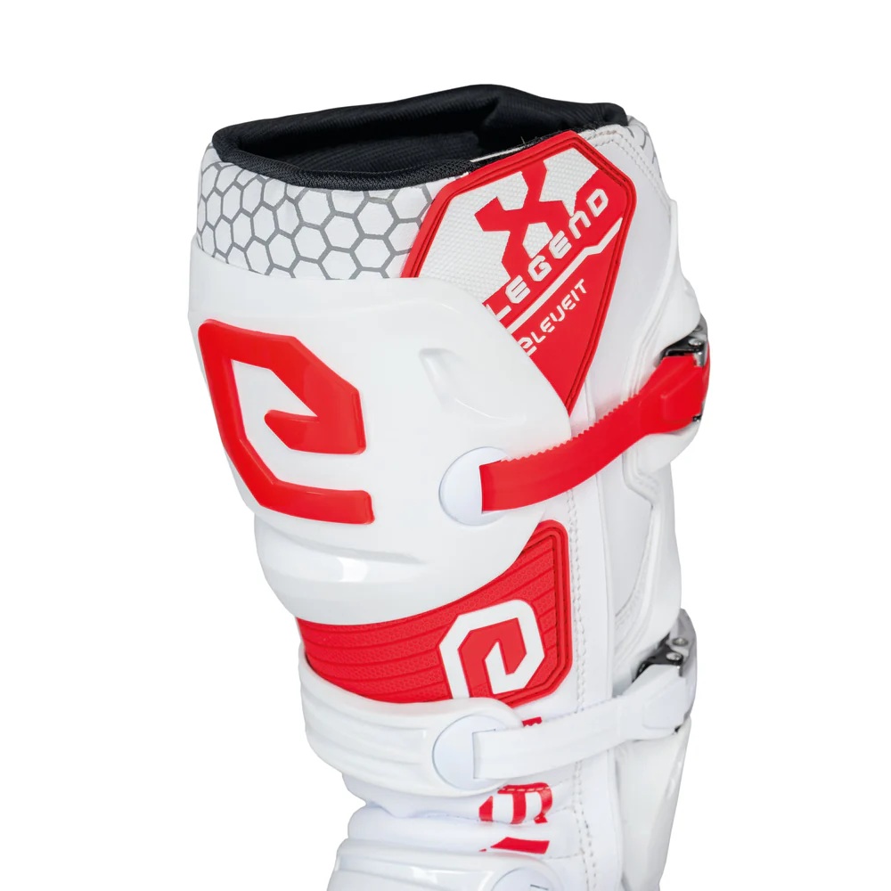 X レジェンド EVO オフロードブーツ ホワイト 25.5cm - バイク