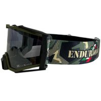 8K トップ ENDURINSTA ゴーグル シングルクリアレンズ モスグリーン