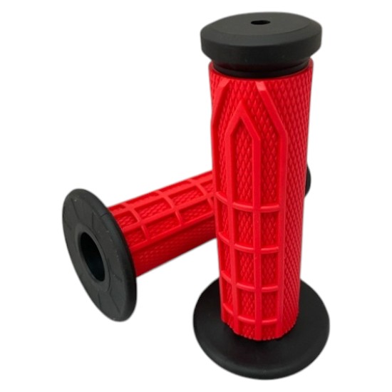 グリップラバー G00071C レッド - バイク