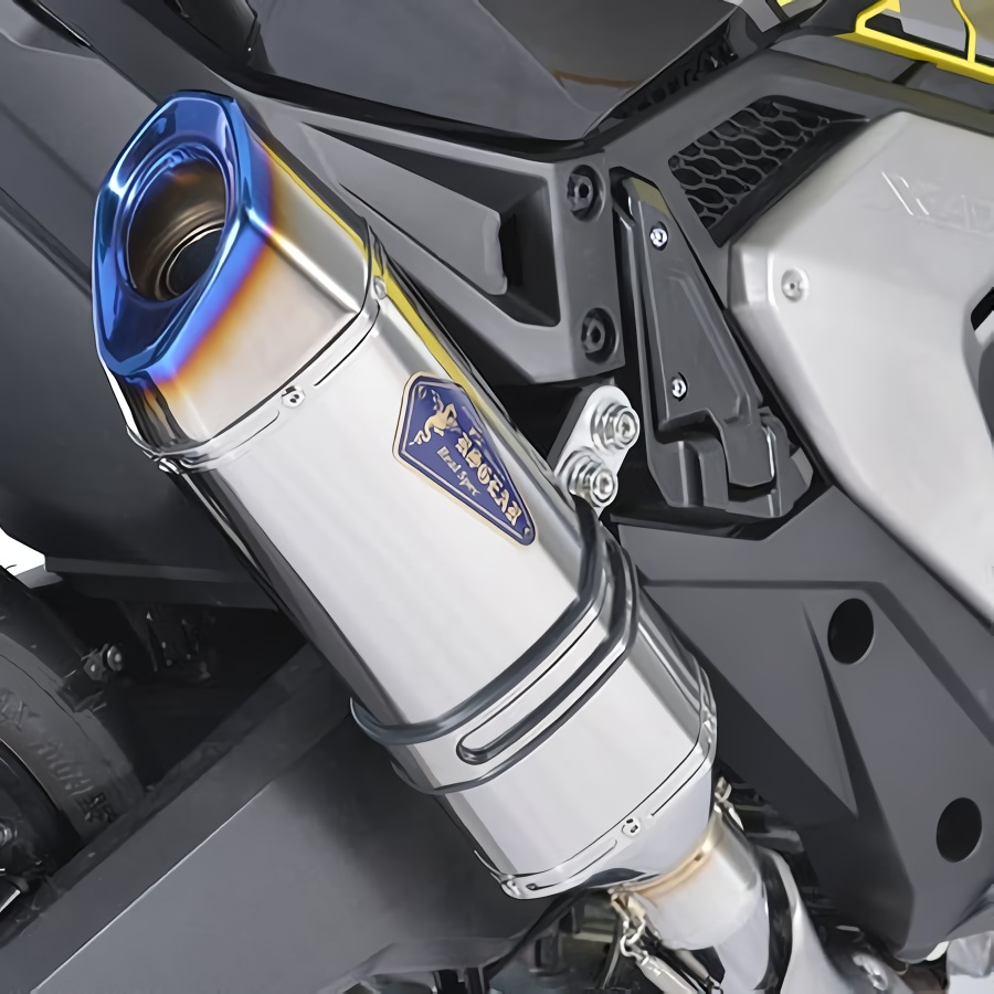 リアルスペック スリップオンマフラー チタンポリッシュ X-ADV(2025