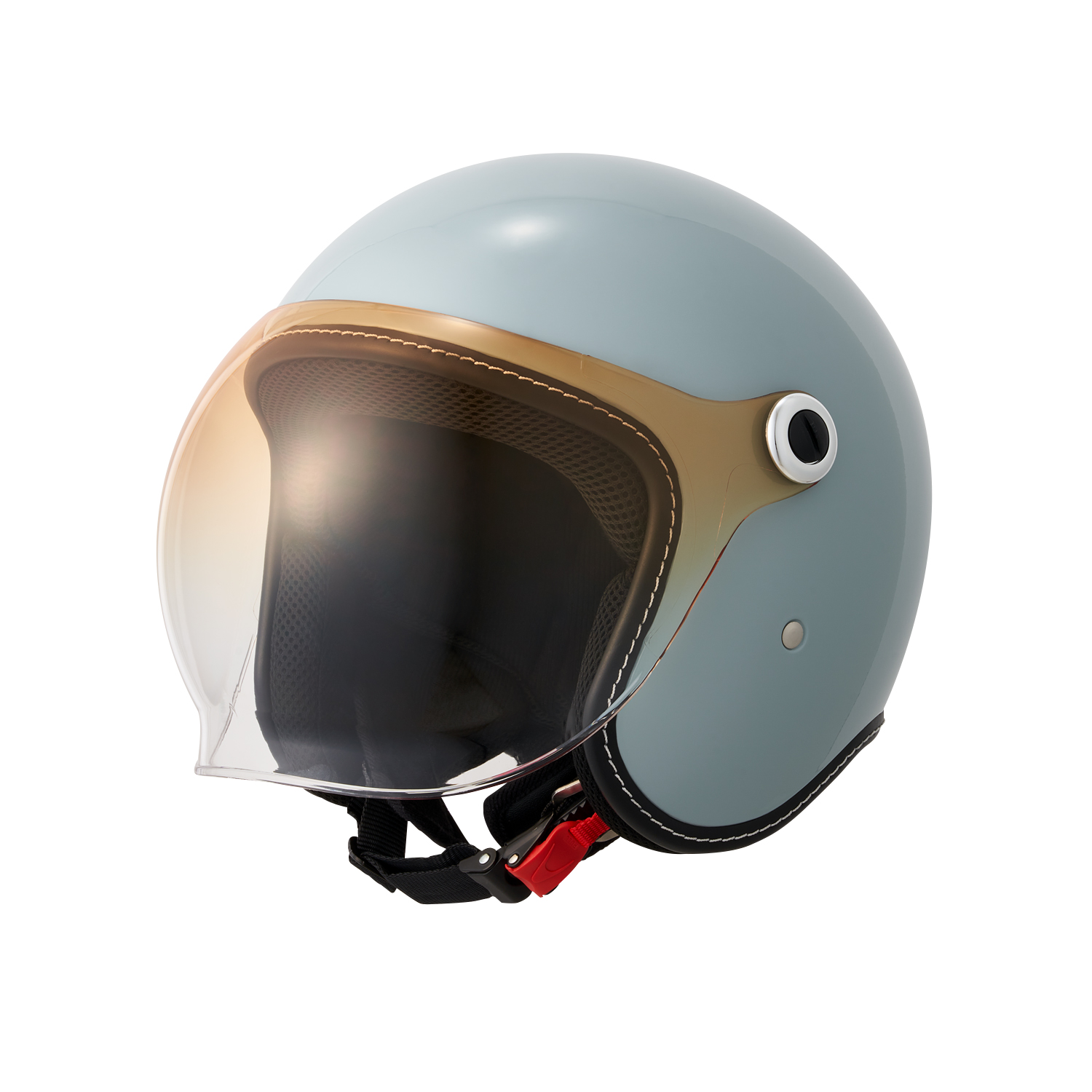 ジェットヘルメット MCJ6 BUBBLE RIDER MEN クラシックブルー L - バイク