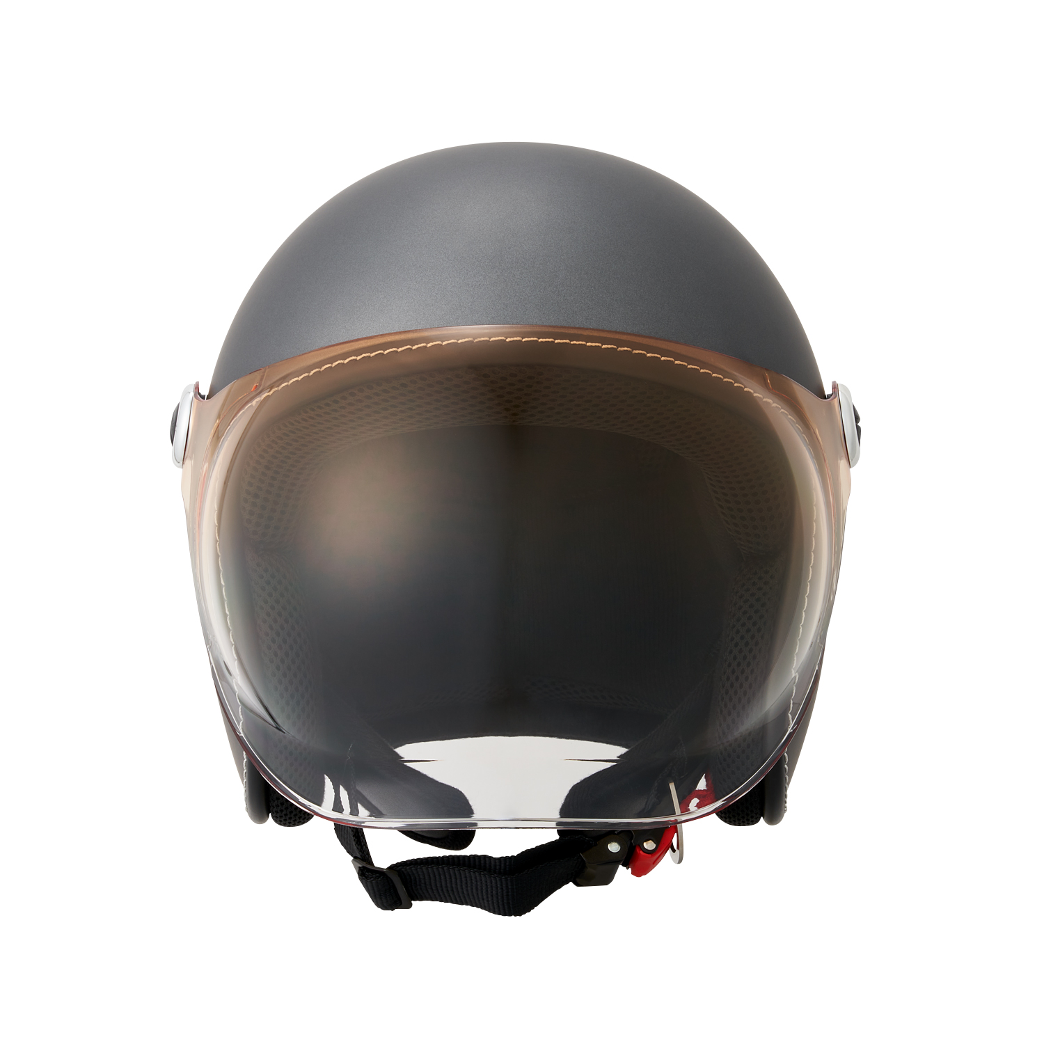 ジェットヘルメット MCJ6 BUBBLE RIDER MEN フラットガンメタリック L
