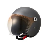 ジェットヘルメット MCJ6 BUBBLE RIDER MEN フラットガンメタリック L