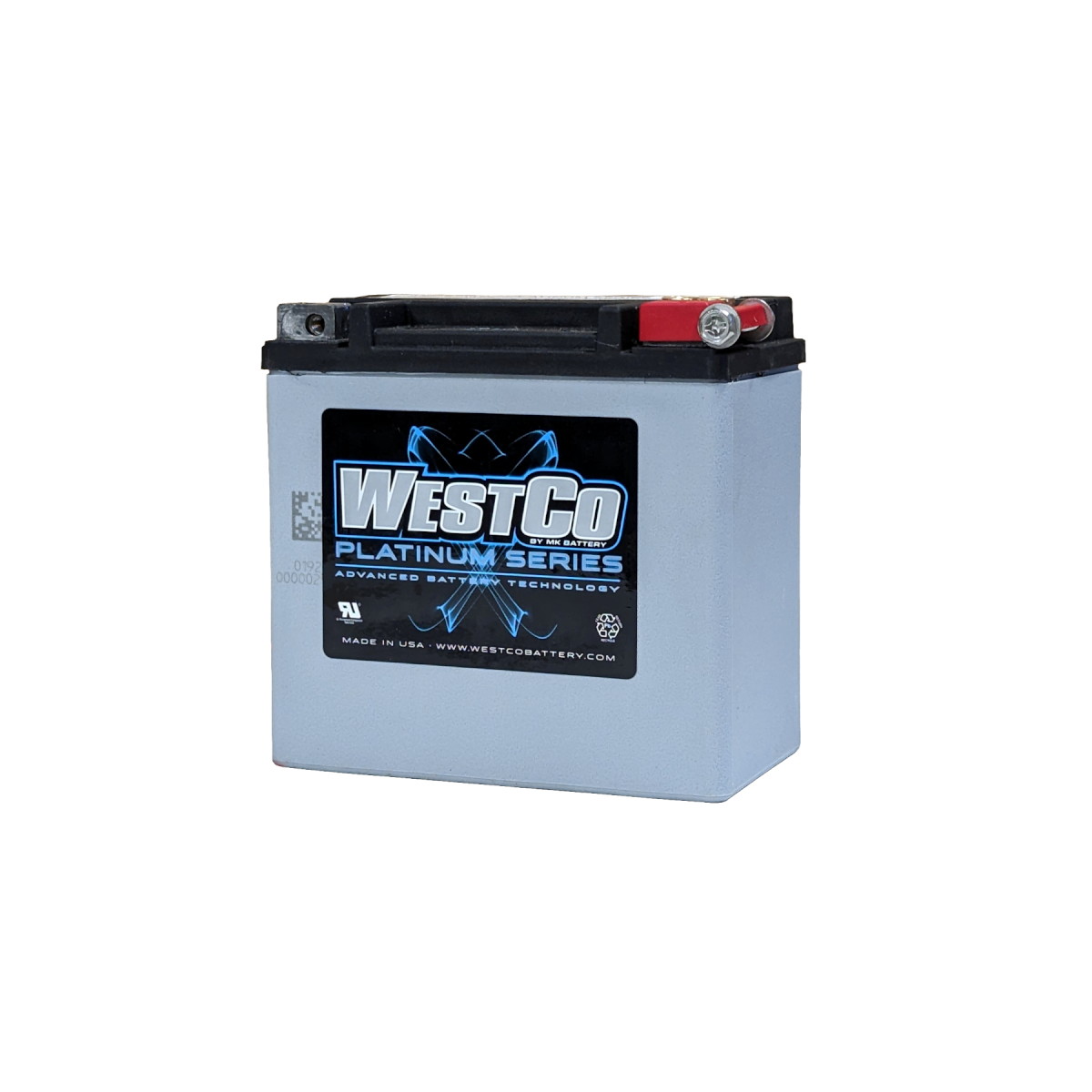 WESTCO(ウエストコ) バッテリー Platinum 12V/12Ah ハーレー - バイク
