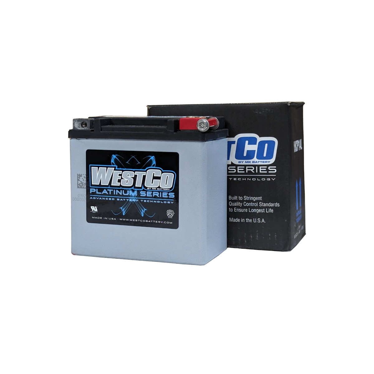 WESTCO(ウエストコ) バッテリー Platinum 12V/12Ah ハーレー - バイク