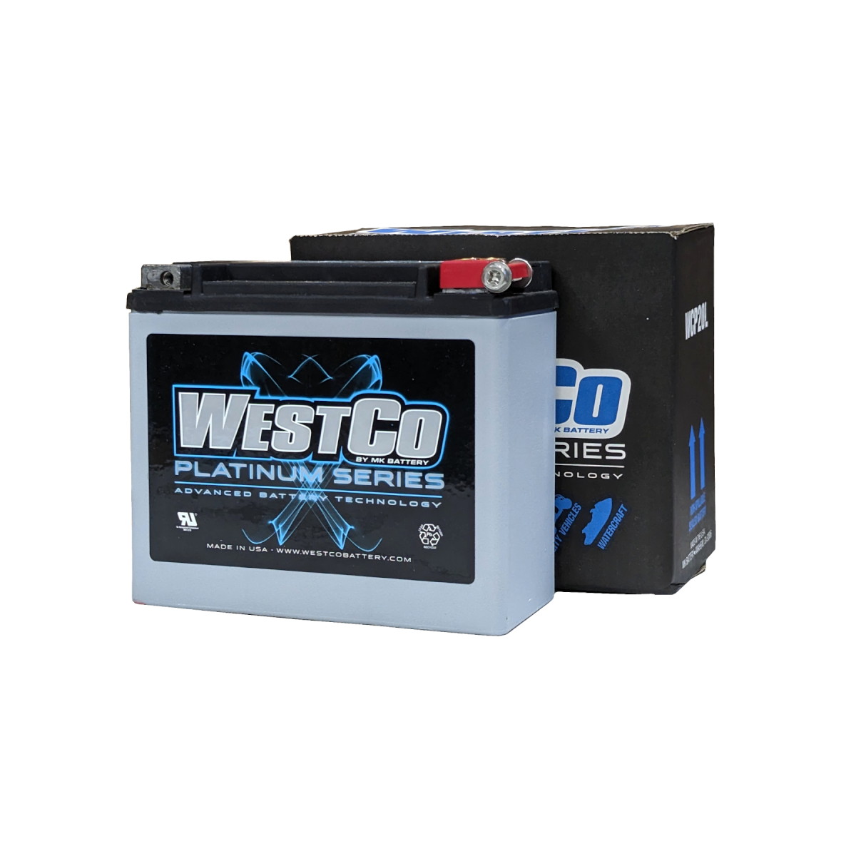 WESTCO(ウエストコ) バッテリー Platinum 12V/18Ah ハーレー - バイク