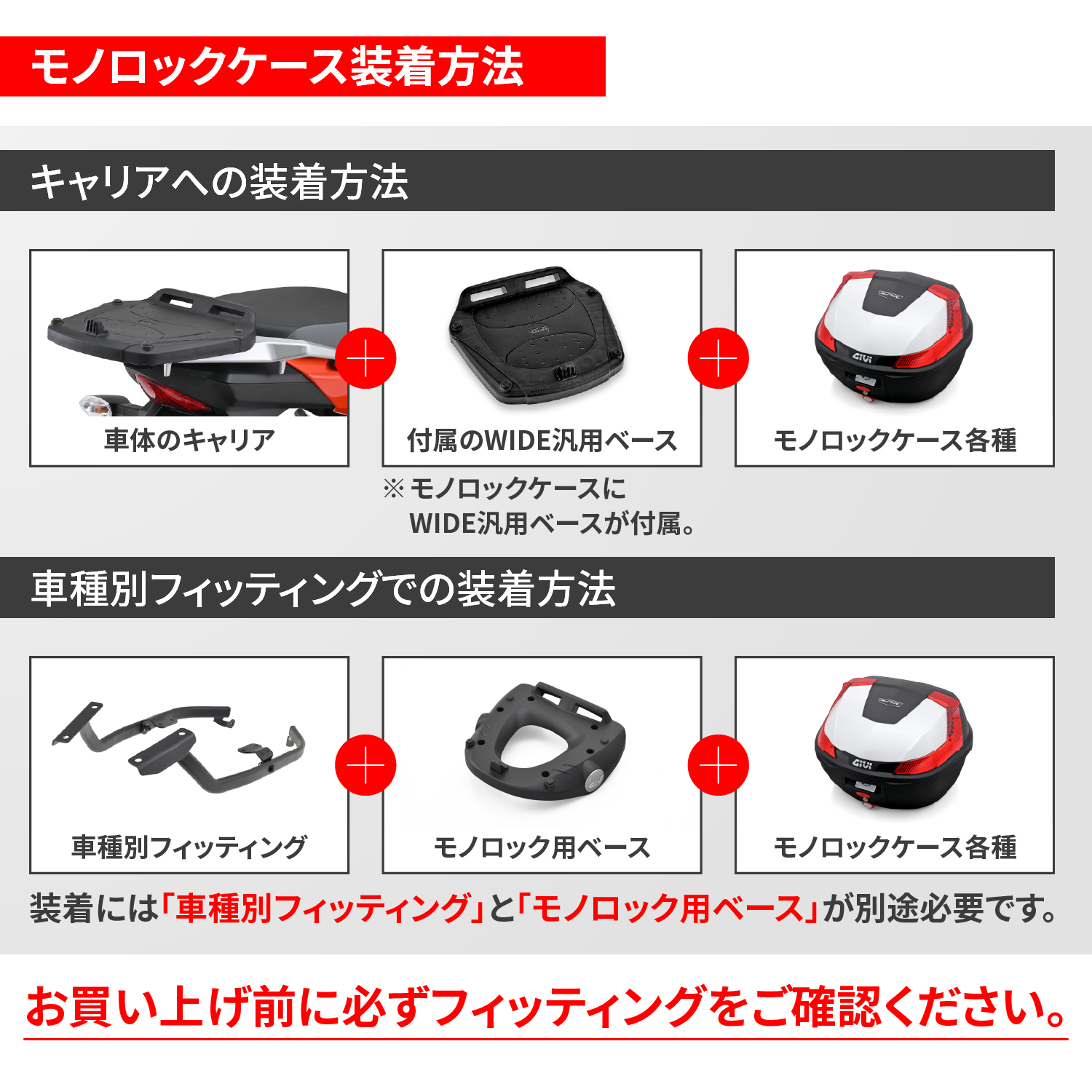 リアボックス モノロック 39L MTN39B ブラック - バイク