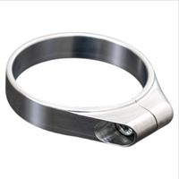 ビレットビッグインシュレーターバンド アルミ素地 1PC - モトカスタム店