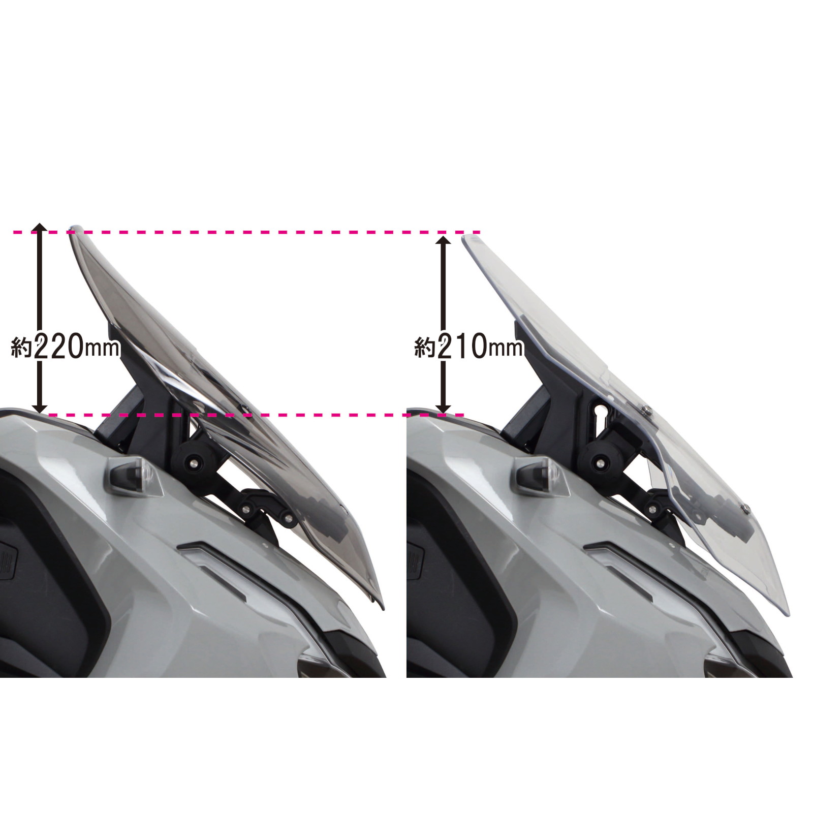 スモークスクリーン ADV150/ADV160 - バイク