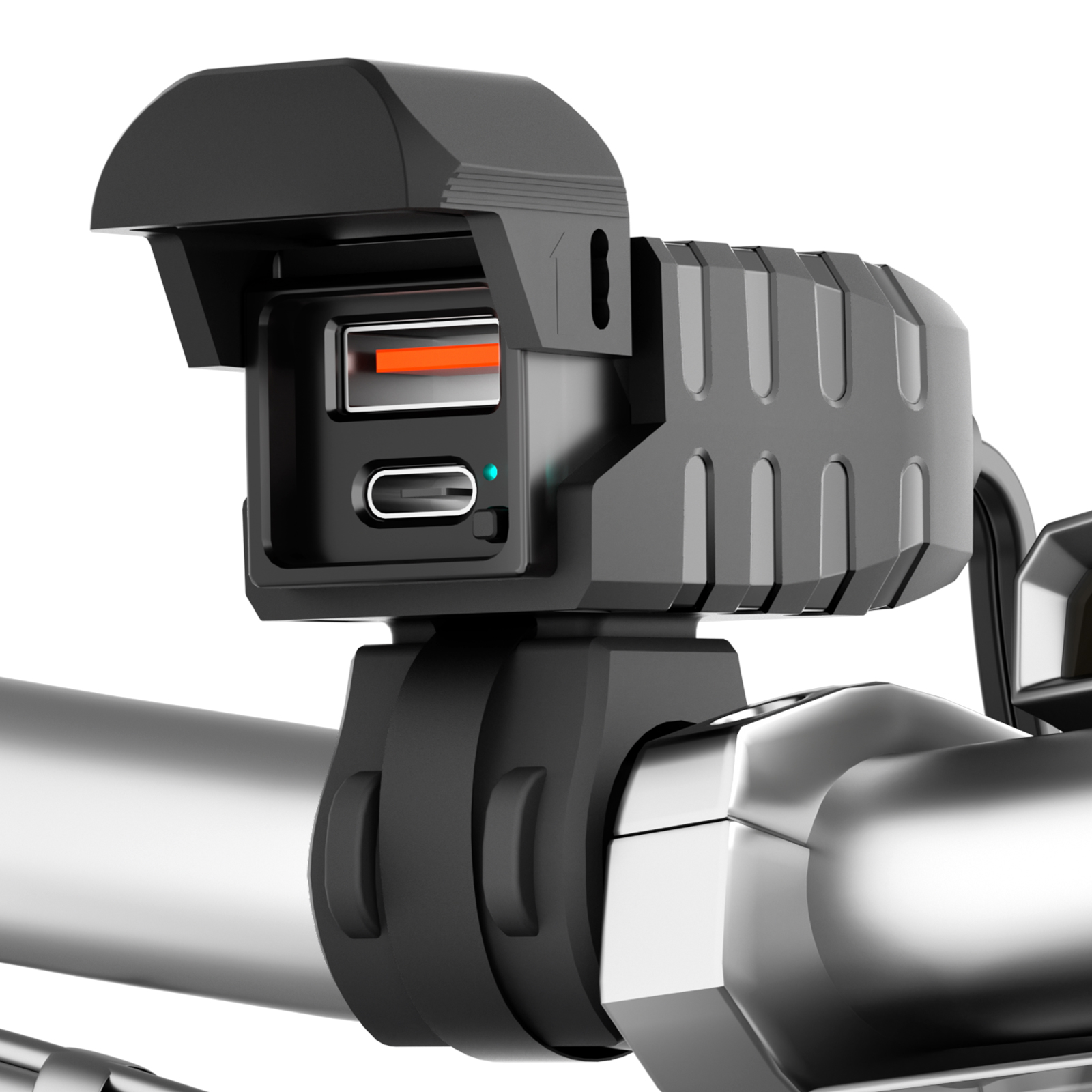 MoNoIRu2専用 バイク用ミニUSB電源 2ポート 急速充電タイプ - バイク