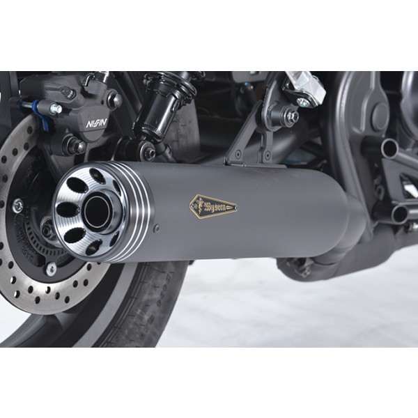 レブル250 アールズギア スリップオンマフラー ワイバンクラシック ブラック ワイバンクラシック スリップオンマフラー ブラックエディション