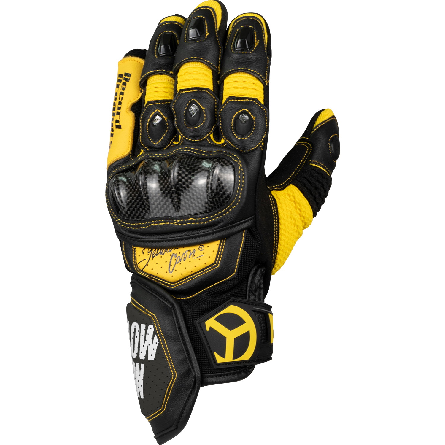 YG-354 メッシュグローブ イエロー 3L - バイク