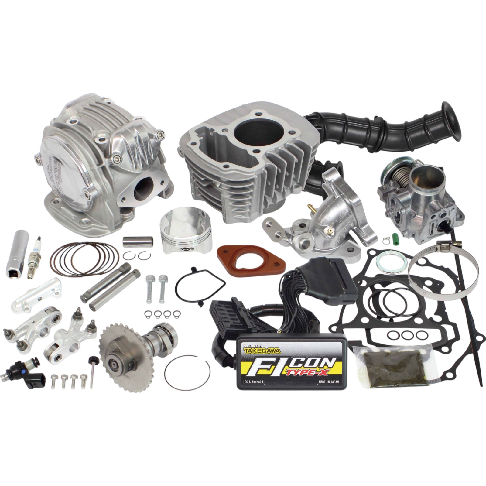 スーパーヘッド 4バルブ+R コンボキット 145cc スーパーカブ110
