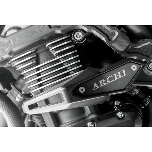 純正スライダー用プレート ver.ARCHI Z900RS/CAFE ブラック - バイク