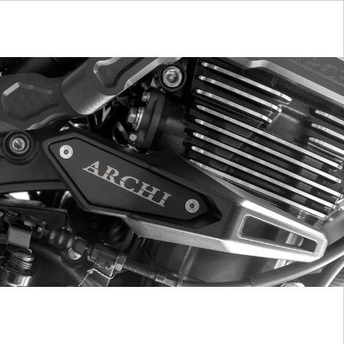 純正スライダー用プレート ver.ARCHI Z900RS/CAFE ブラック - バイク