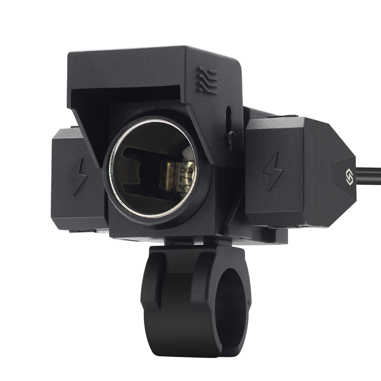 バイク用USB電源 A/Cポート シガーソケット 急速充電タイプ - バイク