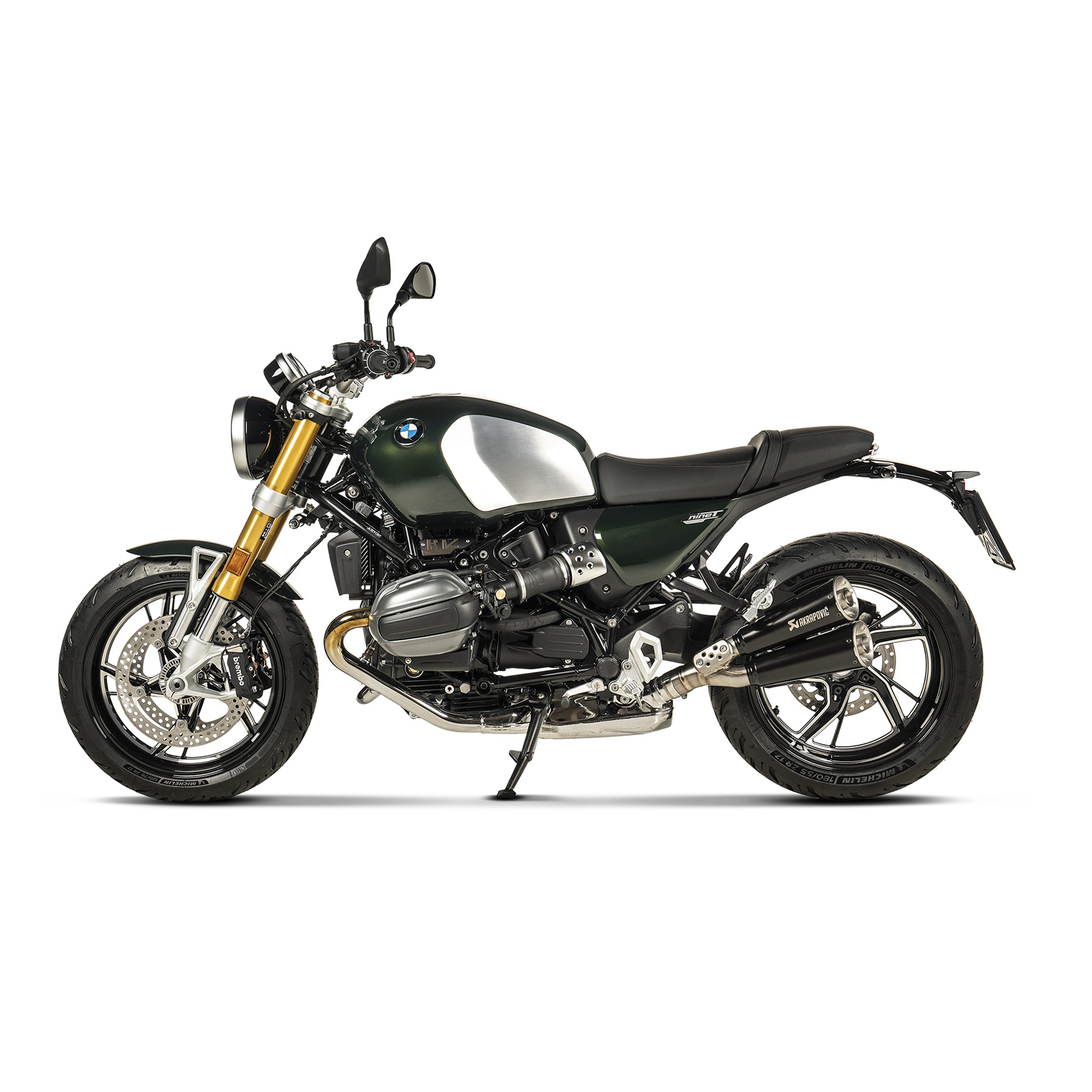 スリップオンライン マフラー ステンレス 政府認証 R12nineT/R12 - バイク