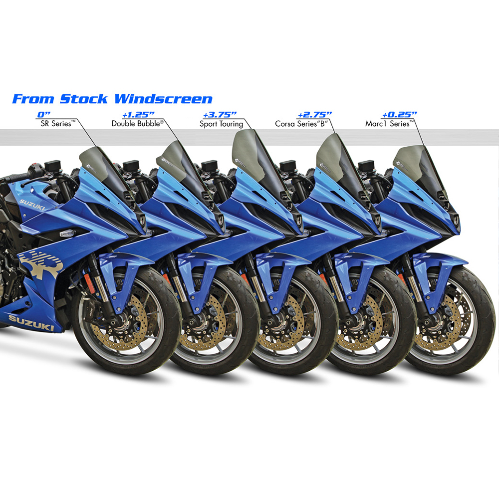 スクリーン スポーツツーリング スモーク GSX-8R - バイク