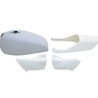 受注生産】スチールタンクセット ペイントベース 400Χ用 - バイク