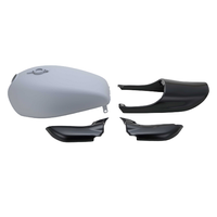 受注生産】スチールタンクセット D1カラー グリーン - バイク