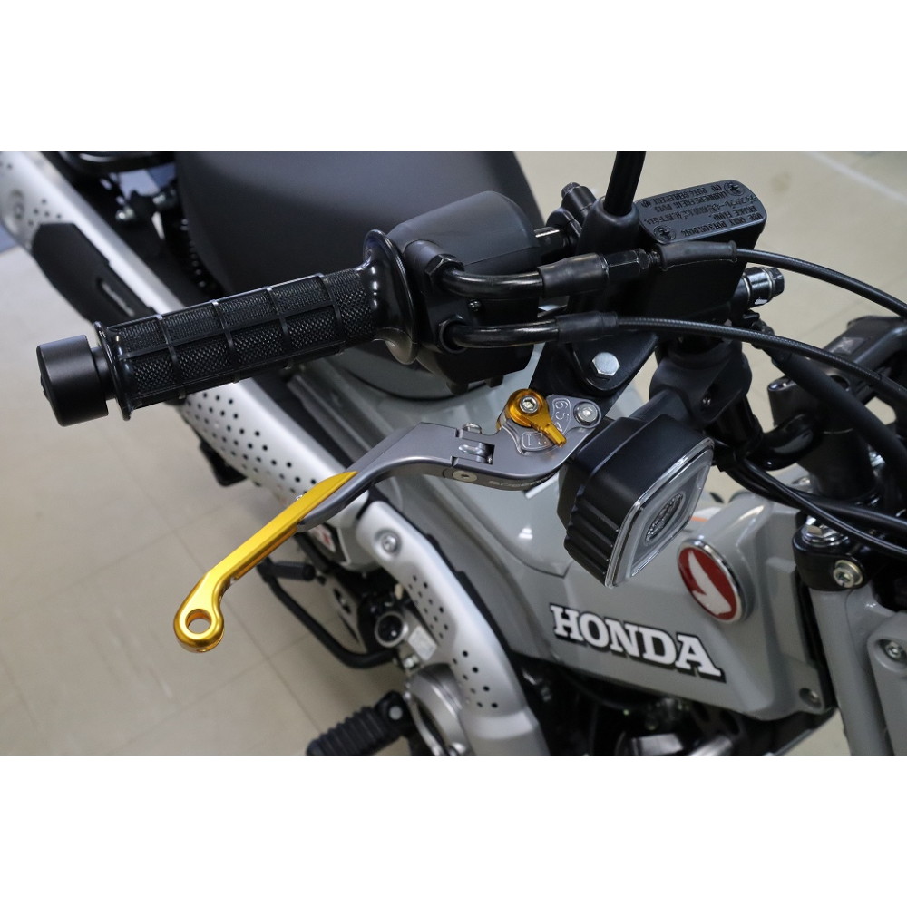 アジャストブレーキレバー 可倒延長式(レバー/ブラック アジャスター