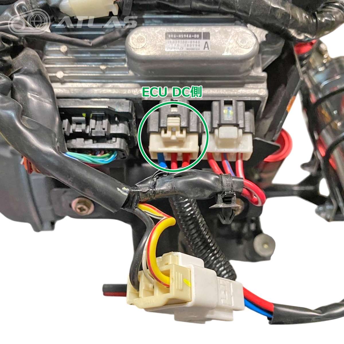 強化スターターハーネス シグナス グリファス/NMAX125/155 - バイク