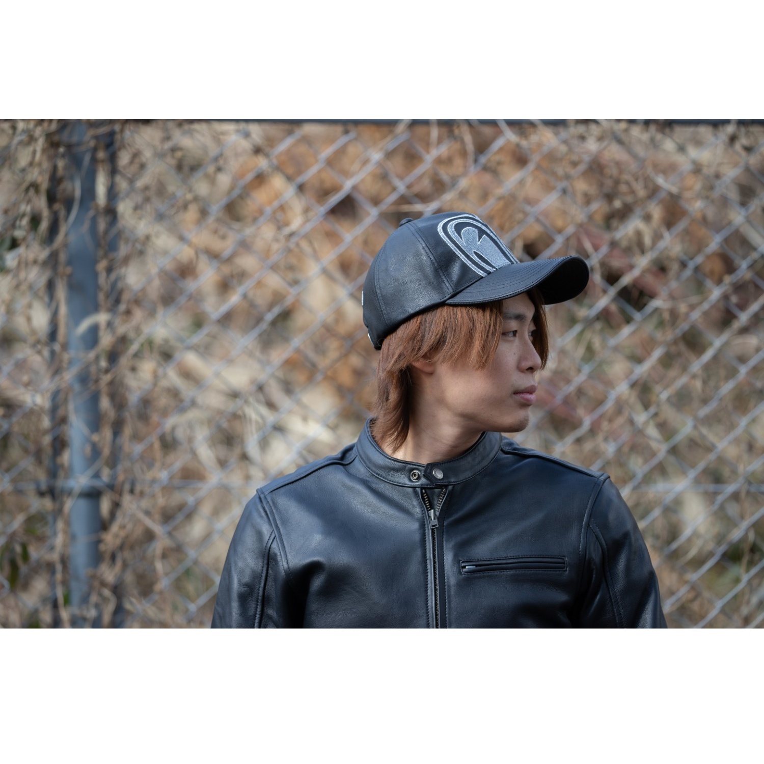 SPCP-2 SP忠男レザーキャップ ブラック - バイク